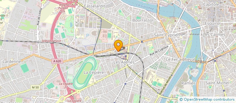 localisation de l'entreprise SCM UROLOGIE - PASTEUR à TOULOUSE