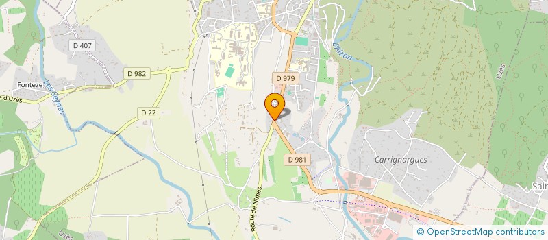 localisation de l'entreprise SCM UZES OPHTALMOLOGIE  UZES