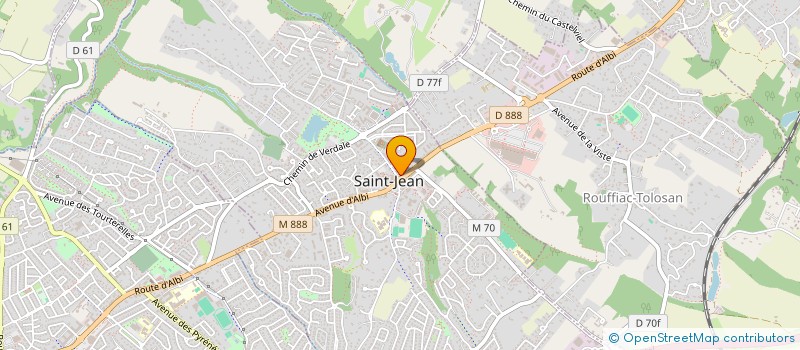 localisation de l'entreprise SCM VACQUIE BASSO à SAINT-JEAN