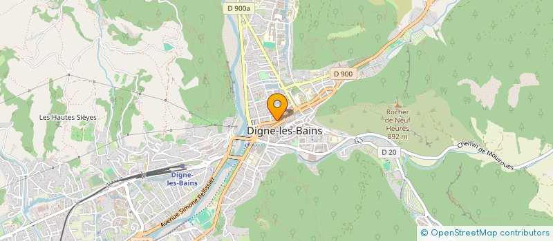 localisation de l'entreprise SCM VALBRE à DIGNE-LES-BAINS