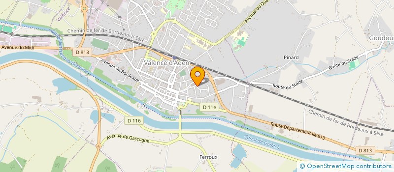 localisation de l'entreprise SCM VALENCE DENTAIRE à VALENCE