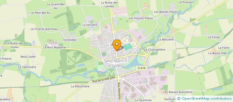 localisation de l'entreprise SCM VALLONS DE L'ERDRE  VALLONS-DE-L'ERDRE