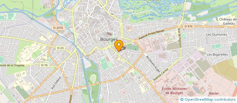 localisation de l'entreprise SCM VANDEVYVERE-DESBOIS à BOURGES