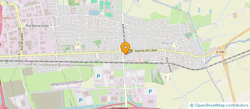 localisation de l'entreprise SCM VANPOY  MARCK