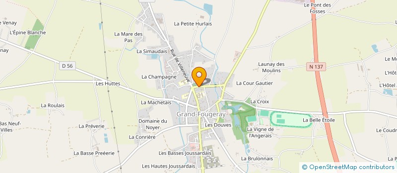 localisation de l'entreprise SCM VARLET-ANDRE VRIGNAUD  GRAND-FOUGERAY