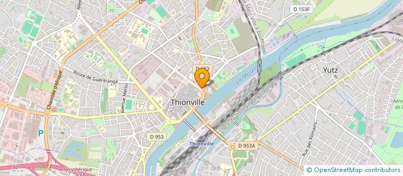 localisation de l'entreprise SCM VERRET VAGNER à THIONVILLE