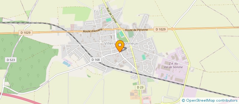 localisation de l'entreprise SCM VICTORIA à VILLERS-BRETONNEUX