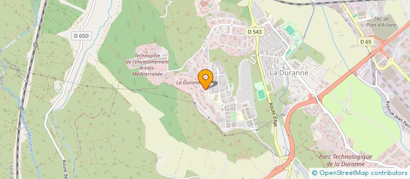 localisation de l'entreprise SCM VIDOT DURANNE à AIX-EN-PROVENCE