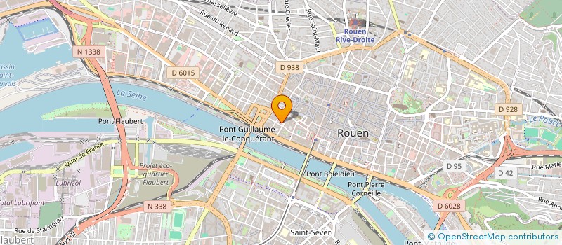 localisation de l'entreprise SCM VIEIRA GLOREL LAGARENNE  ROUEN