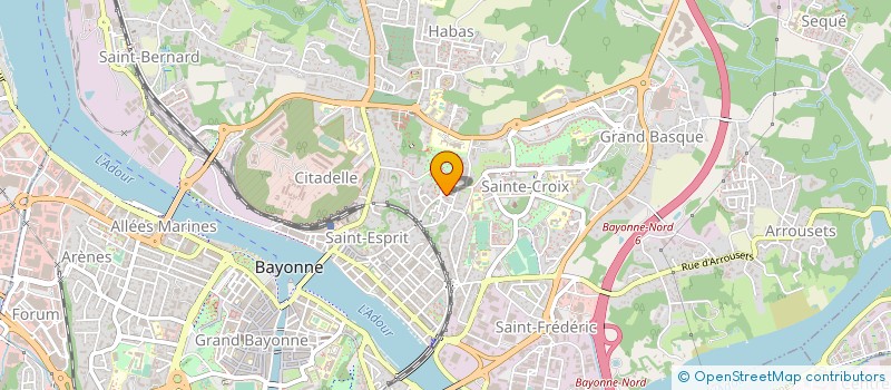 localisation de l'entreprise SCM VIGNEAUX GOYENEIX CASENAVE LECESNE à BAYONNE