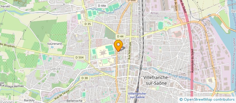 localisation de l'entreprise SCM VIMO à VILLEFRANCHE-SUR-SAONE