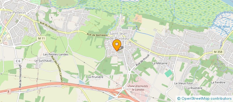 localisation de l'entreprise SCM VIOLIN à SAINT-JEAN-DE-BOISEAU