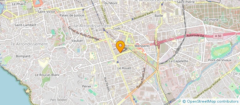 localisation de l'entreprise SCM VITROLLES OPHTALMO  MARSEILLE