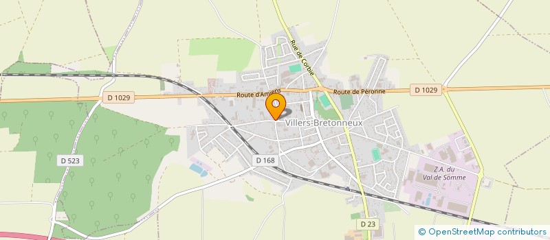 localisation de l'entreprise SCM VRT à VILLERS-BRETONNEUX