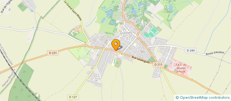 localisation de l'entreprise SCM WARNAULT TROLET  GUINES