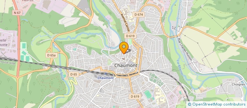 localisation de l'entreprise SCM WILHELEM BOURRON à CHAUMONT
