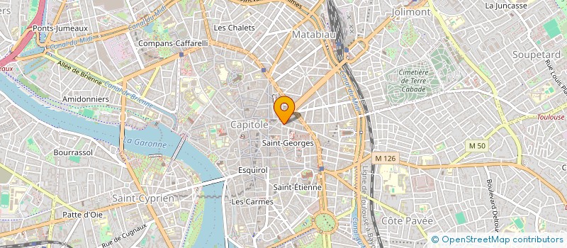 localisation de l'entreprise SCM WILSON JURIS à TOULOUSE