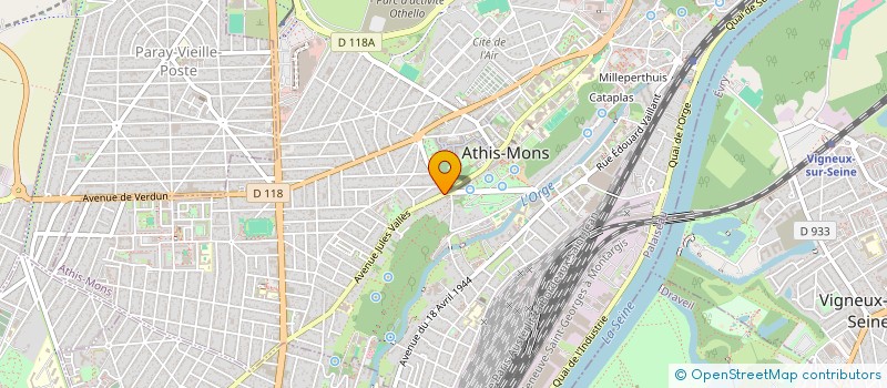 localisation de l'entreprise SCM WINTEN  ATHIS-MONS