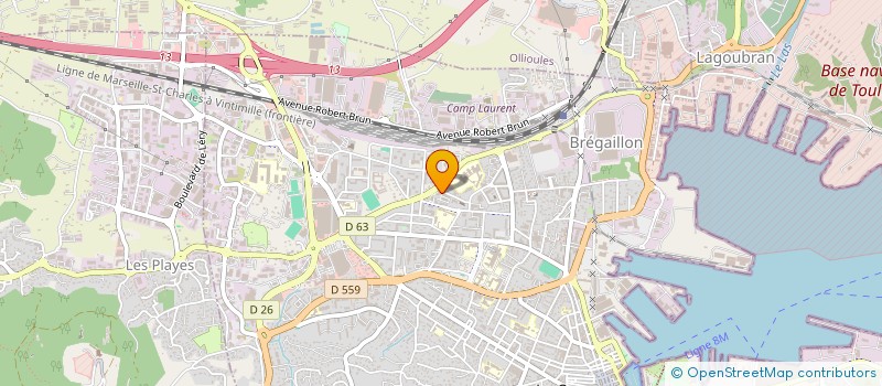 localisation de l'entreprise SCM YACHTING & I PARTNERS  LA SEYNE-SUR-MER