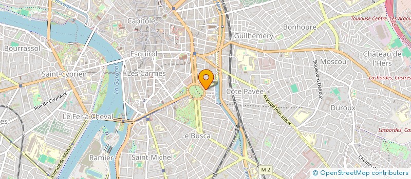 localisation de l'entreprise SCM ZAVAGNO-SACRE  TOULOUSE