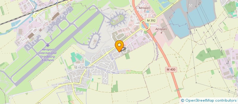 localisation de l'entreprise SCMA SERVICES  ENTZHEIM