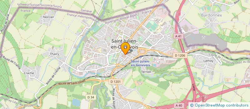 localisation de l'entreprise SCMB  SAINT-JULIEN-EN-GENEVOIS