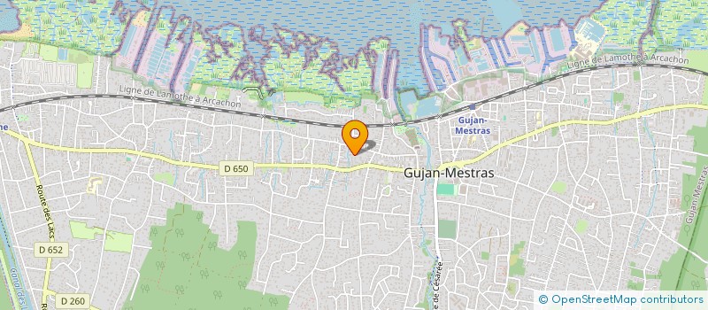 localisation de l'entreprise SCMB  GUJAN-MESTRAS