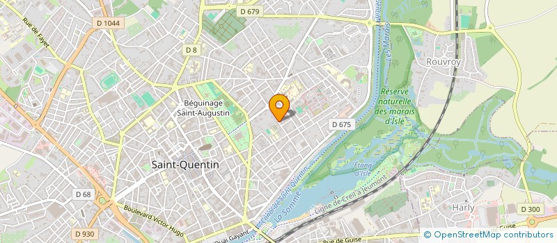 localisation de l'entreprise SCMBL à SAINT-QUENTIN