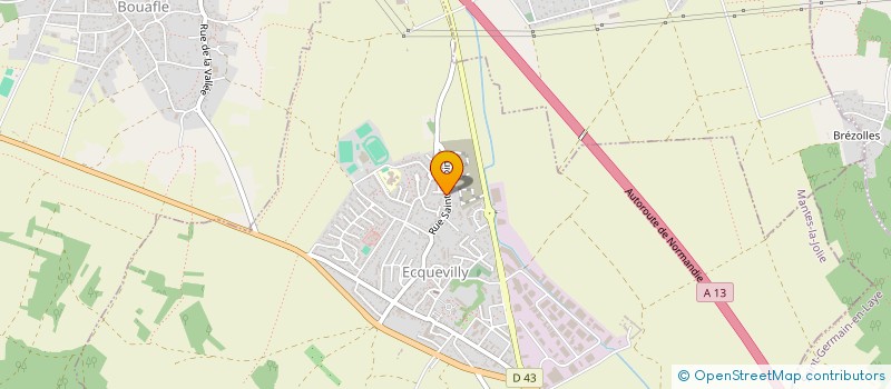 localisation de l'entreprise SCMC  ECQUEVILLY