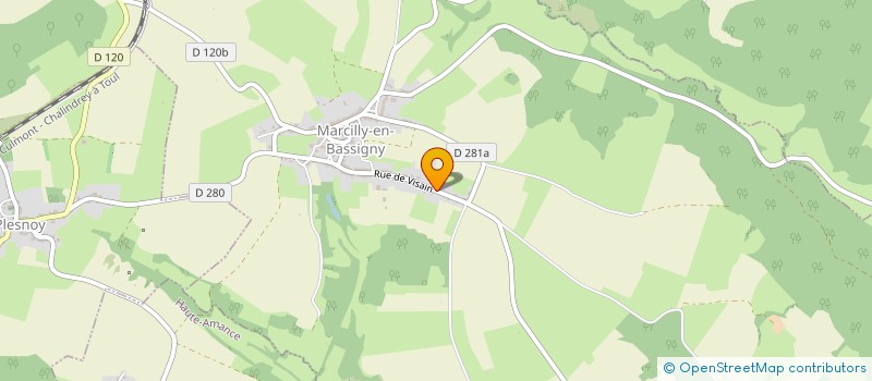 localisation de l'entreprise SCMCS à MARCILLY-EN-BASSIGNY