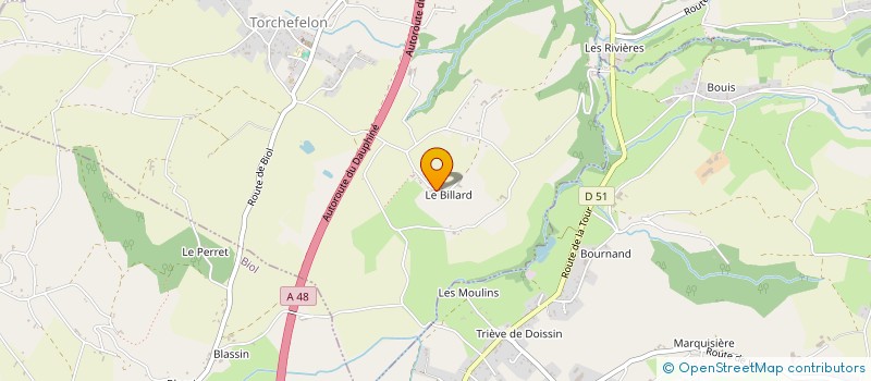 localisation de l'entreprise SCMD IMMO  TORCHEFELON