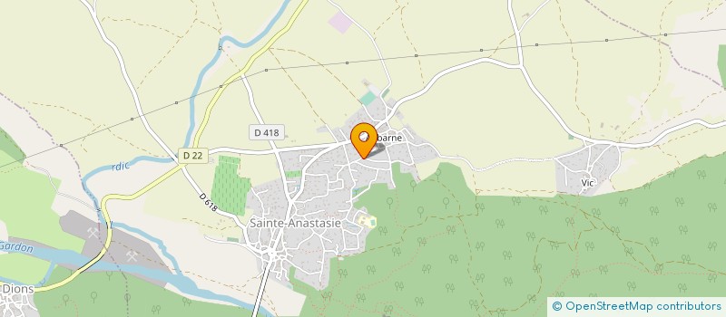 localisation de l'entreprise SCMG  SAINTE-ANASTASIE