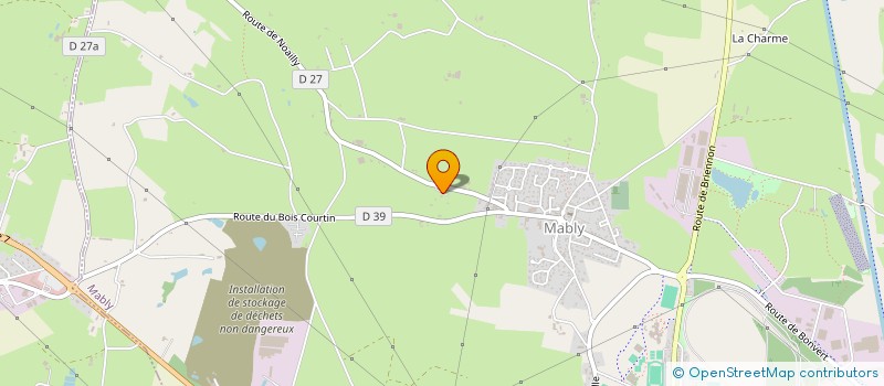 localisation de l'entreprise SCMG HOLDING  MABLY