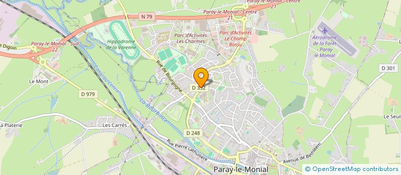 localisation de l'entreprise SCMG IMMO  PARAY LE MONIAL