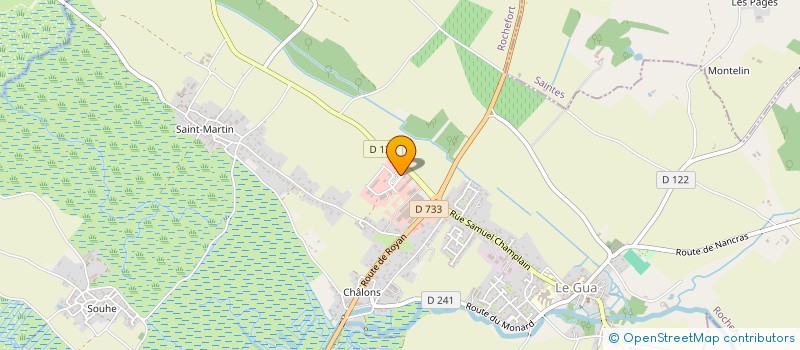 localisation de l'entreprise SCMGB  LE GUA