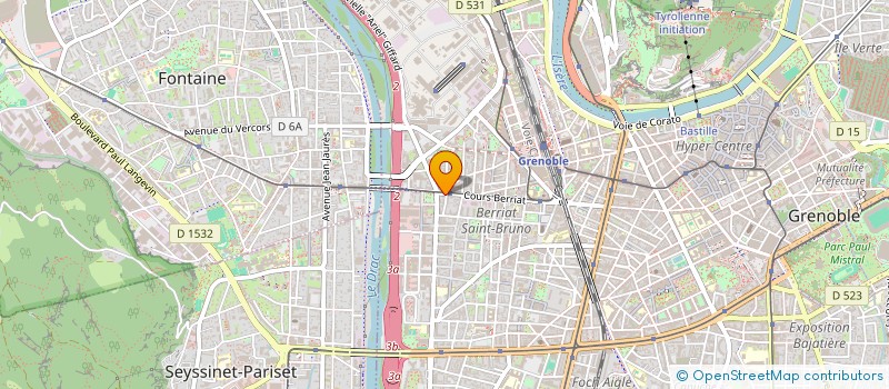 localisation de l'entreprise SCMI à GRENOBLE