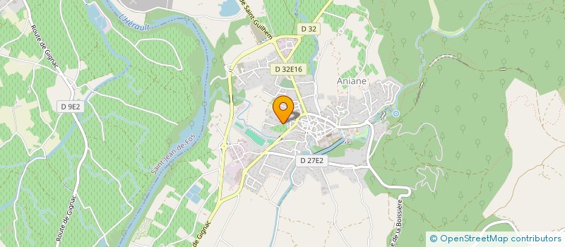 localisation de l'entreprise SCMISTRAL  ANIANE