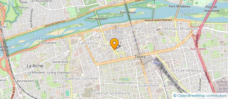 localisation de l'entreprise SCMPR  TOURS