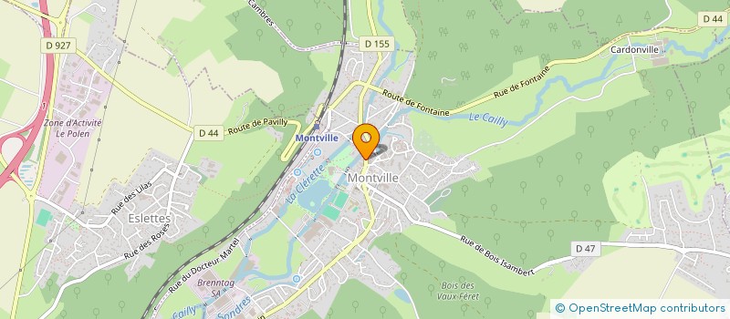 localisation de l'entreprise SCMS  MONTVILLE