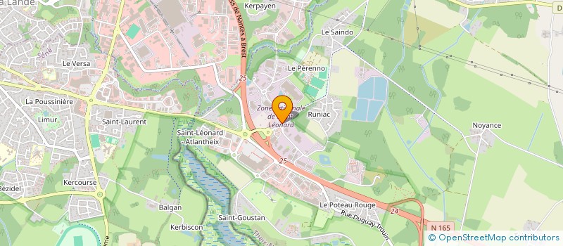 localisation de l'entreprise SCMS  THEIX-NOYALO