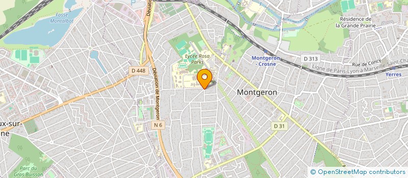 localisation de l'entreprise SCN BULTEL ET CIE à MONTGERON