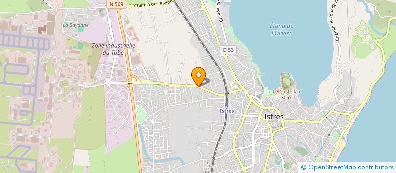 localisation de l'entreprise SCN FOOD TRUCK  ISTRES