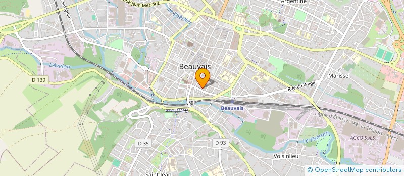 localisation de l'entreprise SCN KOLB VERNIER à BEAUVAIS