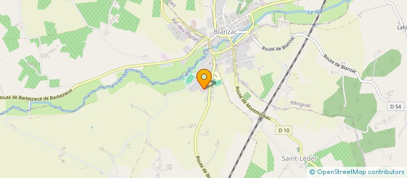 localisation de l'entreprise SCN LA POINTE  COTEAUX-DU-BLANZACAIS