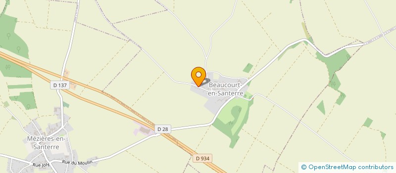 localisation de l'entreprise SCN MENUISERIE  BEAUCOURT-EN-SANTERRE