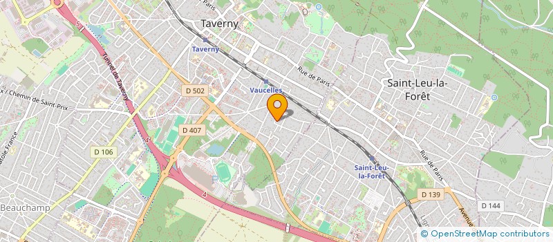 localisation de l'entreprise SCNC  TAVERNY