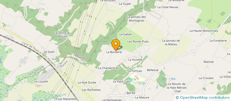 localisation de l'entreprise SCND 1  CORDEMAIS