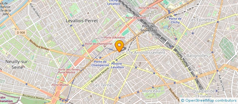 localisation de l'entreprise SCNDF COMMUNICATION  PARIS