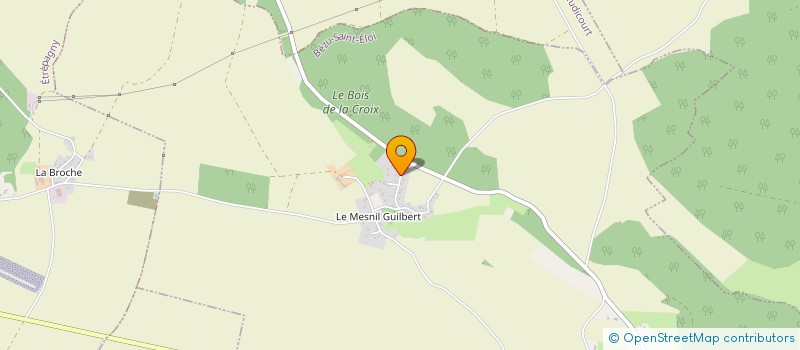 localisation de l'entreprise SCNL  BEZU-SAINT-ELOI