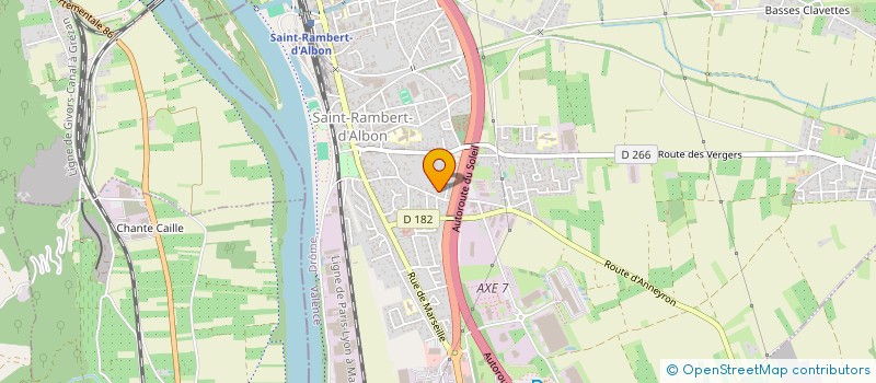 localisation de l'entreprise SCO  SAINT-RAMBERT-D'ALBON